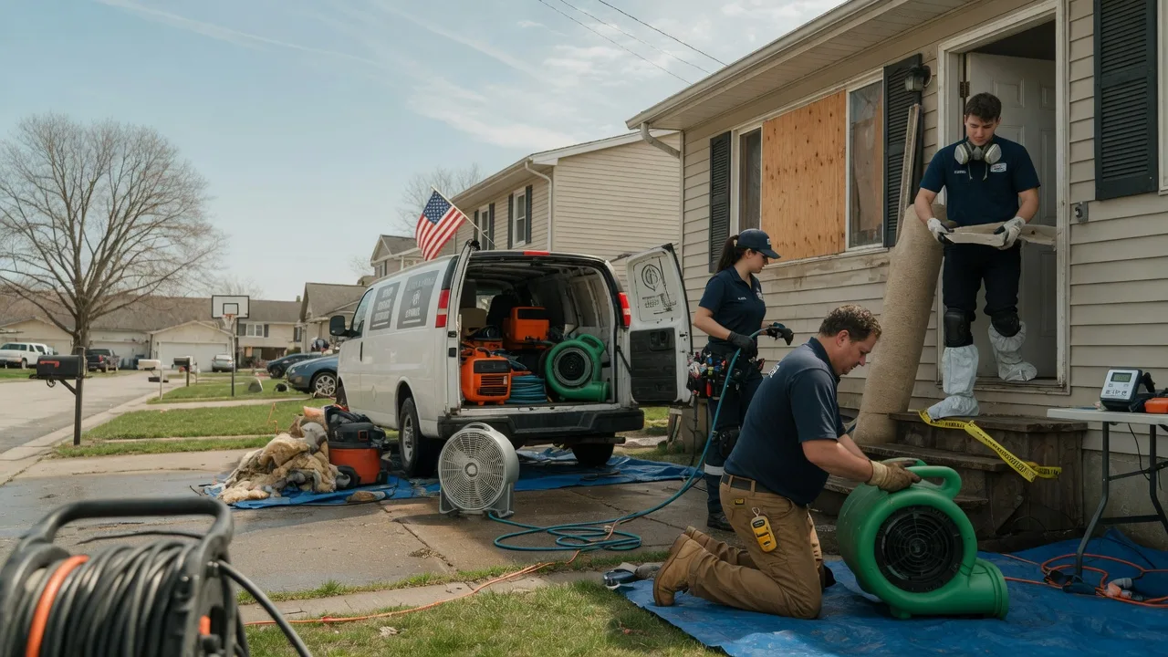 Water Damage Restoration in Long Pond, PA near me